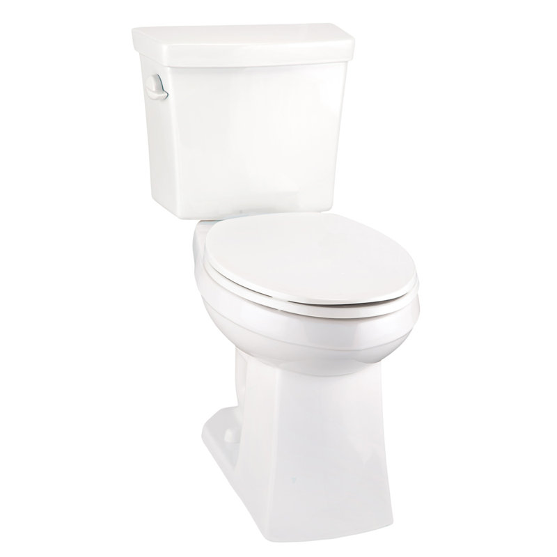 Gerber Burr Ridge 1.28 GPF Elongated Comfort Height Floor Mounted Two